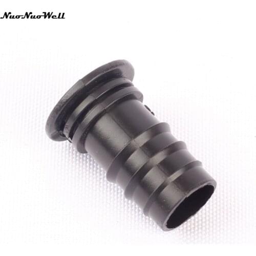 15pcs NuoNuoWell 16mm Hose End Connector Irrigation Pipe End Cap Garden Watering System Parts Veg Plot Irrigation Hose End Plug