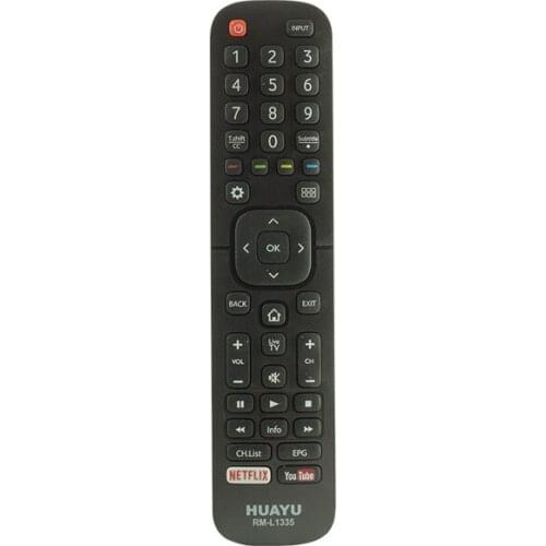HUAYU KL RM-L1335 HISENSE NETFLIX KEY LED TV CONTROL