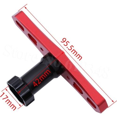 Team C Racing 17mm Wheels HEX Nuts Sleeve Wrench RC Hobby Tools For 1/8 Scale Car