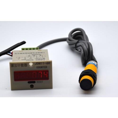 Display ultra small 6-digit Digit Display Electronic Counter AC / DC 100V ~ 240V DC24V DC12V replacing jdm11-6h/5