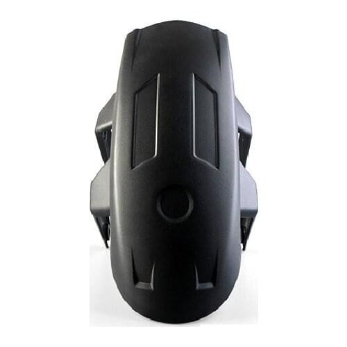 Universal Plastic Motorcycle Rear Wheel For Fender Splash Guard Rear Wheel Cover Splash Guard Mudguard With Bracket Black