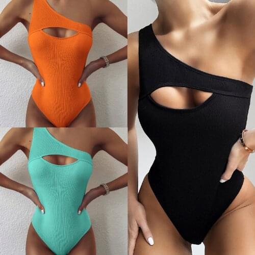Bathing Suits 2020 Womens One-Piece Swimming Suit Sexy Hollow-out Special Cloth One-Piece Bikini Bathing Suit Women