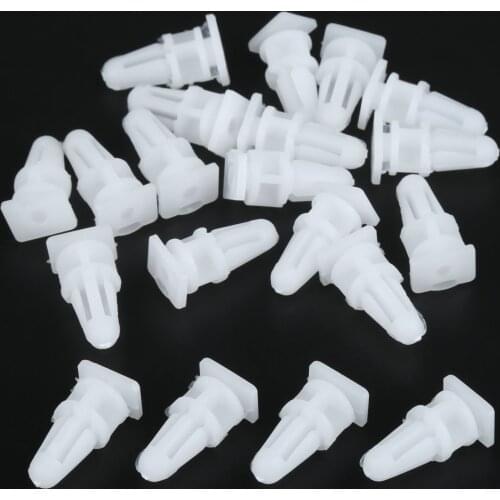 20Pcs 51471840961 Car Door Sill Cover Kick Plate Rivet Clip Retainer Fastener Trim Mounting Clip for for BMW 325 525 750