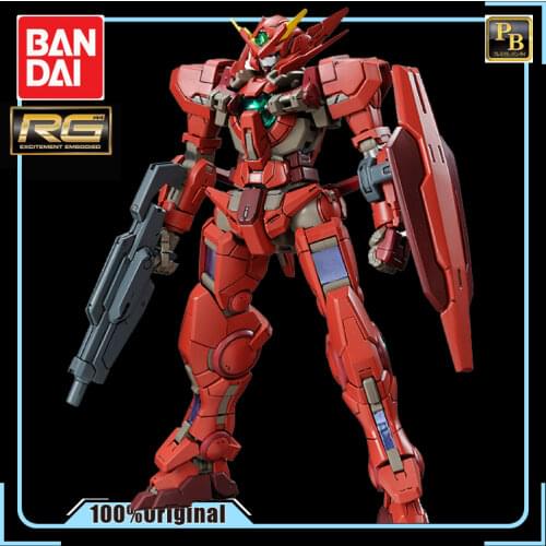 BANDAI PB RG 1/144 GNY-001F2 Gundam Astraea Type F2 Model Kids Assembled Robot Anime Action Figure Toys