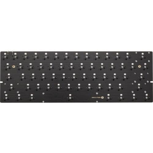 Bm60 bm60rgb BM60 poker rgb 60% gh60 hot swappable Custom Mechanical Keyboard PCB program qmk rgb switch underglow type c