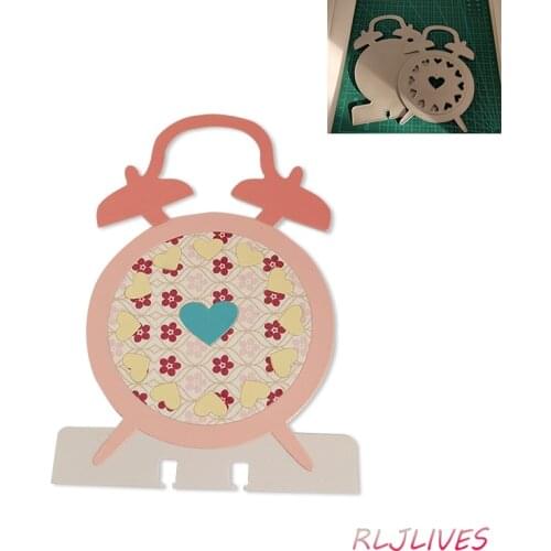 Clock Memorydex Metal Cutting Dies DIY Scrapbooking Card Stencil Paper Craft Handmade Album Handbook Decoration