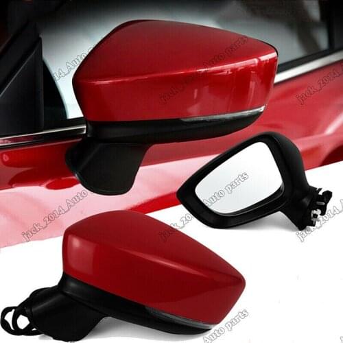 For Mazda 3 Axela 2017-2018 Electric adjustment Turn signal Left Mirror Assembly