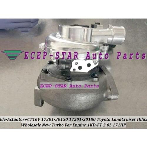 Electric Actuator Solenoid CT16V 17201 30181 17201 30150 17201 30180 30180 Turbo For TOYOTA Hilux Land cruiser 1KD-FTV 3.0L 2.5L