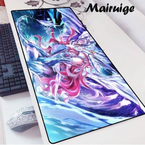Mairuige Yu-Gi-Oh Mouse Pad Gamer Computer Decoration 40x90 XXL Large Mousepad Anime Gaming Accessories Kawaii Keyboard Desk Mat
