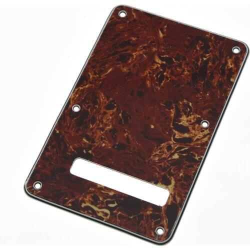 KAISH ST Guitar Backplate Tremolo Trem Cover Vintage Tortoise Fits for Stratocaster
