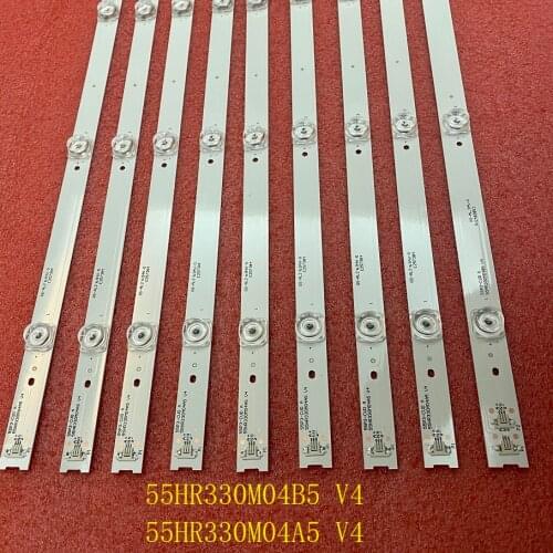 9pcs/set LED strip for Thomson 55uc6006s tmt_55p3_8x4+1x4_3030C_d6t-2 TCL 55P3CFS L55P3CUS LVU550ND1L cd9w27 55BC7600 55U6780C
