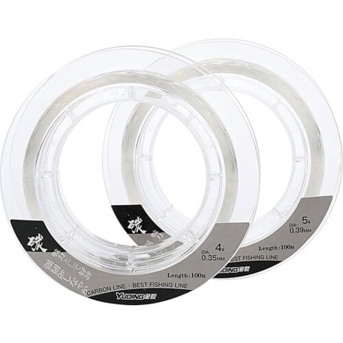 Fishing Line 50M/100M 100% FLUOROCARBON Fishing Lines From Japan DPLS