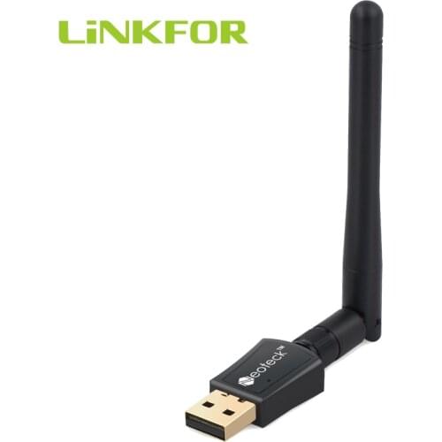 LiNKFOR 600M Dual Band USB Wifi Adapter AC600M 2.4G 5G Network LAN Dongle Supports 20MHz/40MHz/80MHz frequency For Windows 10/8