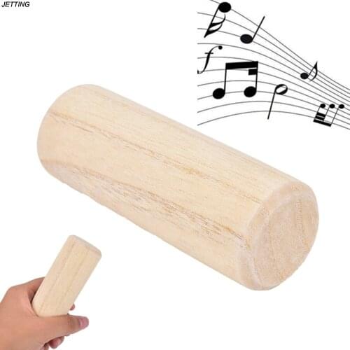1pc Small Cylindrical Shaker Rattle Rhythm Instrument Gift for Baby Kid Child Early Educational Percussion Musical Instrument