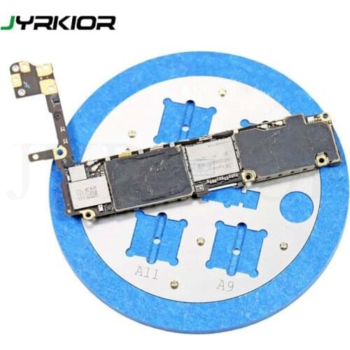 Microscopes Remove Rubber Base Positioning Slot Base Repair Fixture Fingerprint Touch ID Repair Station For iPhone A8 A9 A10 A11