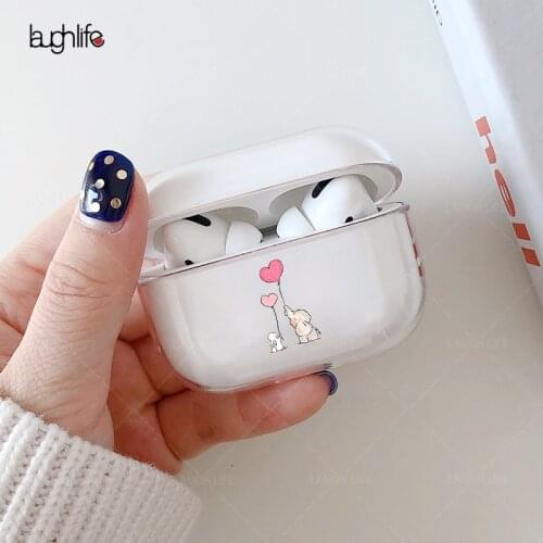 Cute Lovely Dumbo Baby Elephant Shockproof Soft Shell For Apple Wireless bluetooth Headset Airpods Pro Protection Cover Cases