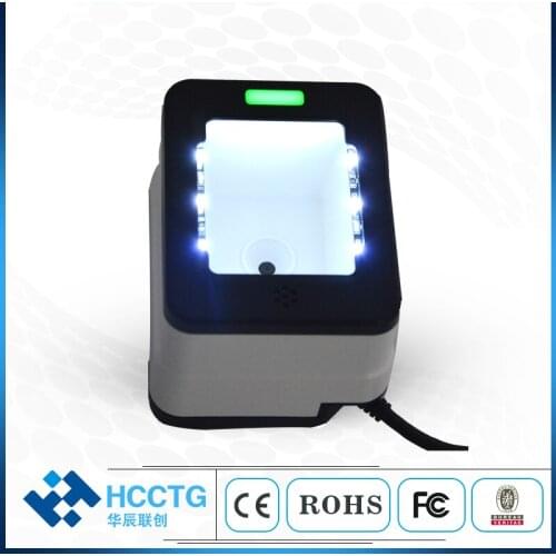 2D Desktop Barcode Reader Supermarket Handfree Barcode Scanner HS-2001B