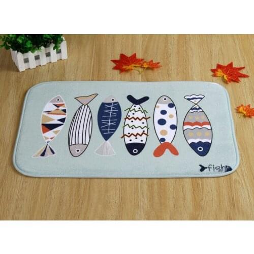 The latest design of multi-bedroom home in front of the fish-slip mats