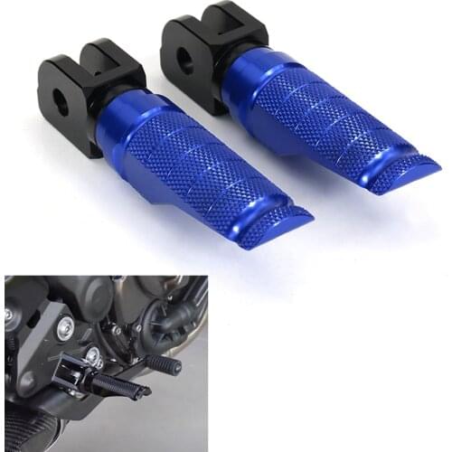 Motorcycle Front Footrests Fit For YAMAHA MT-07 MT07 Tracer MT-09 Niken XSR700 XJ6 FJR1300 FZ6 Fazer Foot Pegs Pedals Aluminum