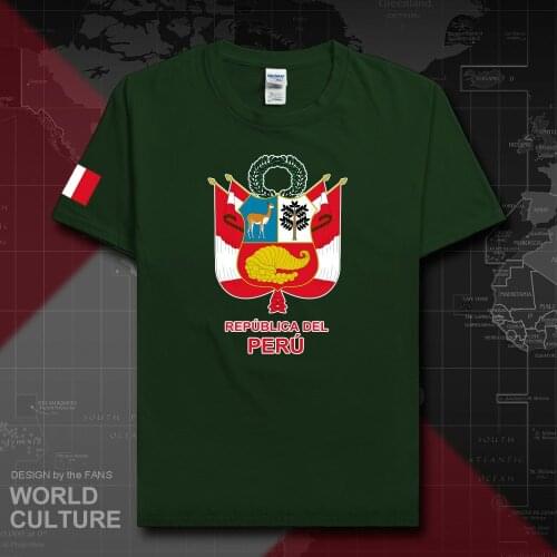 Peru Peruvian men t shirt fashion 2018 jerseys hip hop nation cotton t-shirts meeting fitness brand clothing tees country PER 20