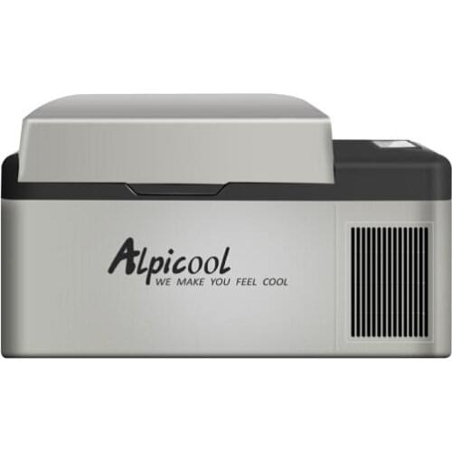 Portable Alpicool 20L car home refrigerator mini fridge AC100-240V DC12/24V Cold storage outdoor household compressor