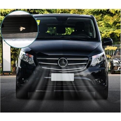 Car Insect Screening Mesh Front Grille Insert Net Front Grid Grill Grille Net For Mercedes Benz Vito W447 2014 2018 2019
