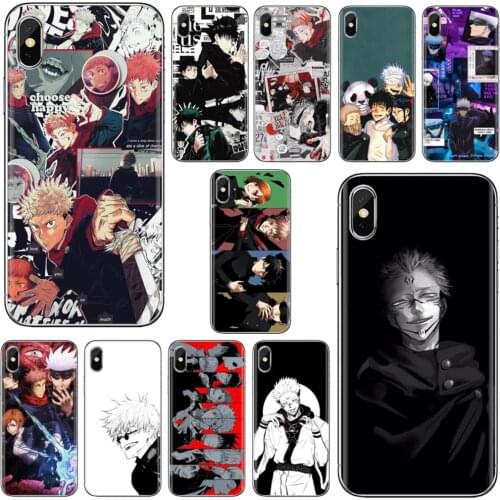 Jujutsu Kaisen Anime Silicone Phone Cover For LG G2 G3 G4 Mini G5 G6 G7 Q6 Q7 Q8 Q9 V10 V20 V30 X Power 2 3 Spirit