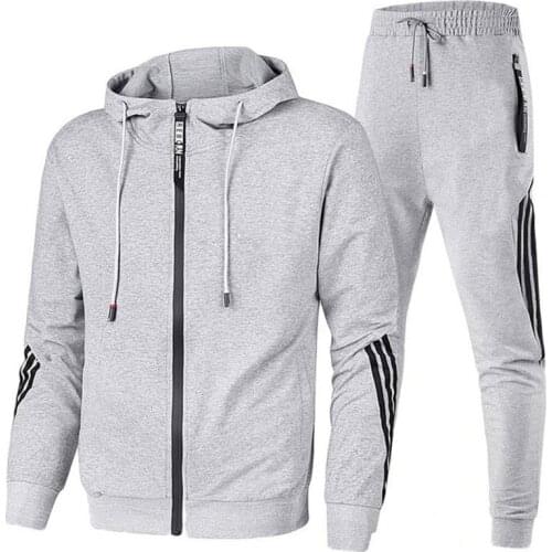 Track Suit Men Sports Wear Fashion Colorblock Jogging Suit Mens 2 Piece Set Outfits Fitness CLothes Jacket+Pants Men Clothing