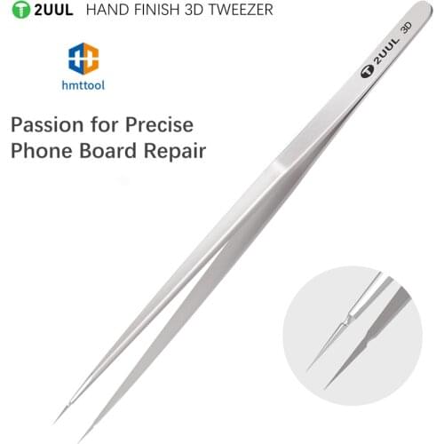 2UUL 3D Hand Tweezers For Precise Maintenance of Mobile Phone Flying Wire Spot Welding Mainboard Planting IC Chip Repair Tools