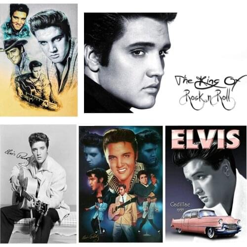 New Full Square Round Drill 5D DIY Diamond Painting Elvis Presley 3D Embroidery Cross Stitch Rhinestone Home Decor Gift