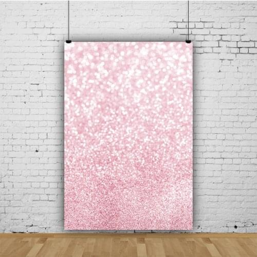 White Light Spot Pink Backdrop Photography Background Baby Shower Celebration Photo Booth Studio Decor