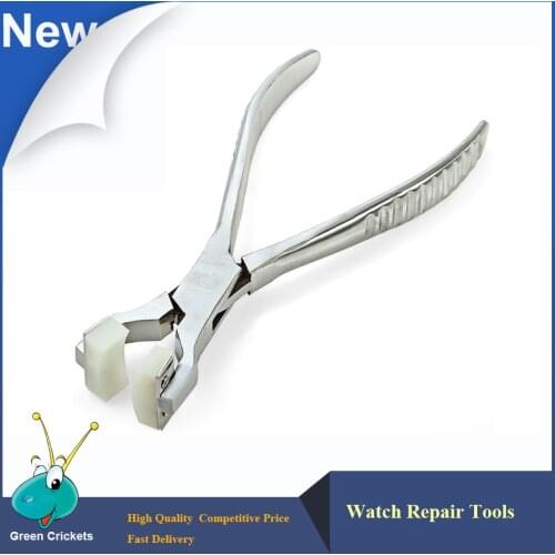 Free shipping Stainless steel Watch Spring bar Curving Plier Tool,Watch Band Plier