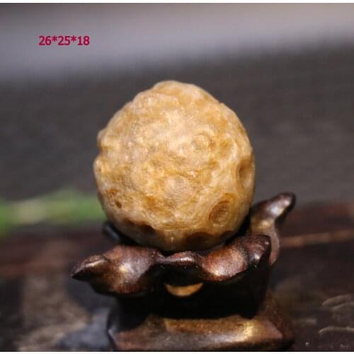 Big Treasure Talisman Power Cool Chinese Inner Mongolia Alashan Desert Agate Natural Eye Bead Amulet Timestown UPD210421A11