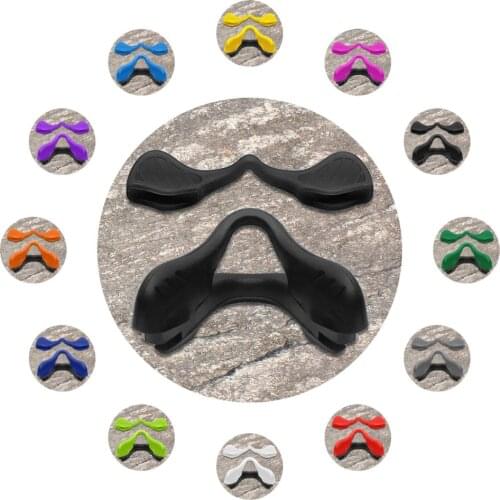 E.O.S Silicon Rubber Replacement Nose Pads for OAKLEY EVZero Path Pitch Range Stride Blades And Asian Fit Frame Multi-Options