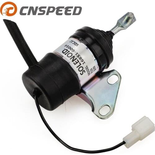 Fuel Shut Off Solenoid Valve Shutdown 16851-60014 12V For Kubota Mower RTV RTV900 YC101561