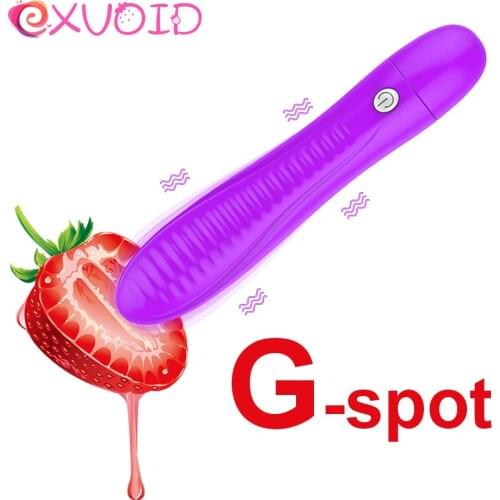 EXVOID Powerful Vibrators Magic Wand Sex Toys for Women G-spot Massager 12 Speed AV Stick Dildo Vibrator Silicone Adult Products