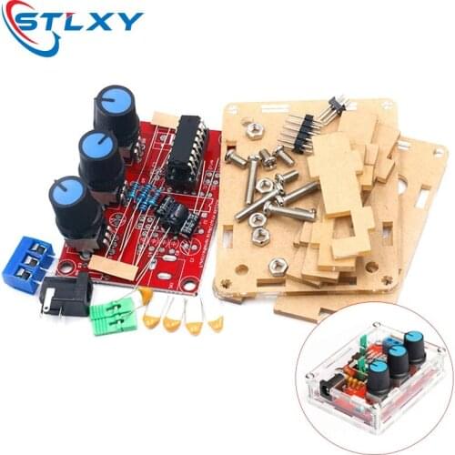 1Hz -1MHz XR2206 Function Signal Generator DIY Kit Sine/Triangle/Square Output Signal Generator Adjustable Frequency Amplitude