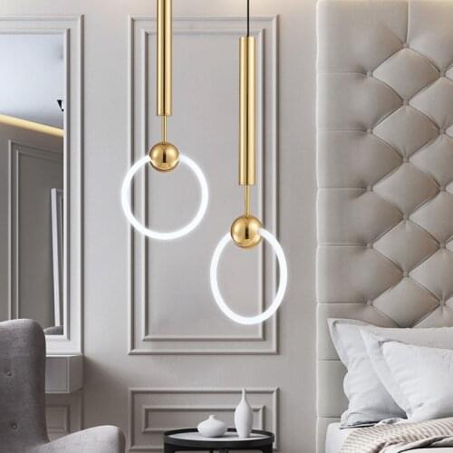 New Quality Simple Pendant light Modern Fashion White Lamps For Dining Room Restaurant Bedroom Living Room Office Bar Round