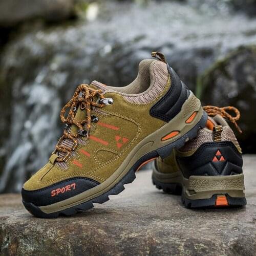 Classic Non-slip Professional Hiking Shoes Men Outdoor Couple Sport Shoes for Trekking Climbing Men Tactical Shoes Trainers 2020