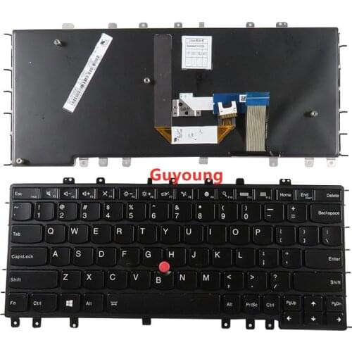 90% NEW English Keyboard For Lenovo Thinkpad S1 For Yoga 12 S240 US Laptop Keyboard With backlight