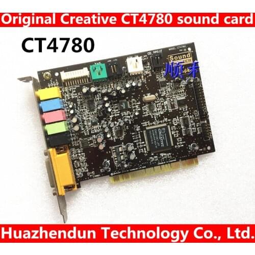 Original for CREATIVE CT4780 PCI 4.1 SOUND CARD support xp/win7 WORKING GOOD