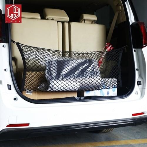 LEYI car trunk luggage net rear boot for alphard vellfire 2011 2012 2013 2014 2015 2016 2017 2018 2019 2020