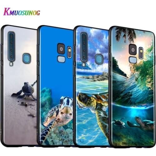 Sea Turtle Cute Coque Silicone Cover For Samsung Galaxy A9 A8 A7 A6 A6S A8S Plus A5 A3 Star 2018 2017 2016 Phone Case