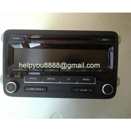 Brand new Delph PN 28364608 single CD radio 1K0 035 186 AN with code for Volkswagen VW RCD310 car CD radio