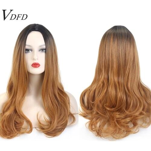Длинные искусственные парики VDFD China At AliExpress