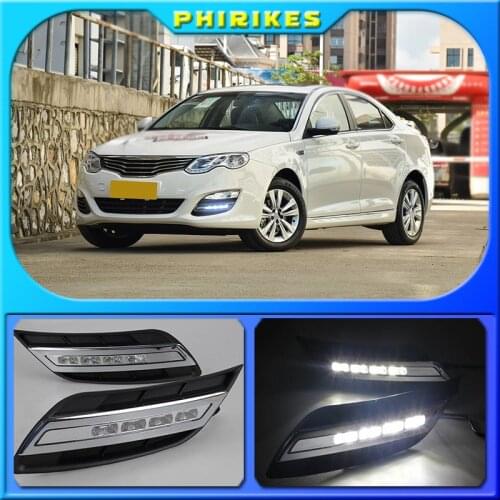 2009~2013year for Roewe 550 daytime light car accessories LED DRL headlight for Roewe 550 fog light