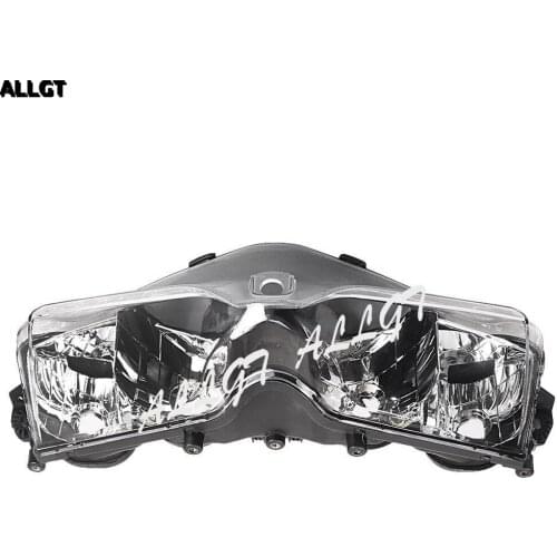 ALLGT Motorcycle Front Headlight Head Lamp Assembly for DUCATI 1199 2012 12 Clear