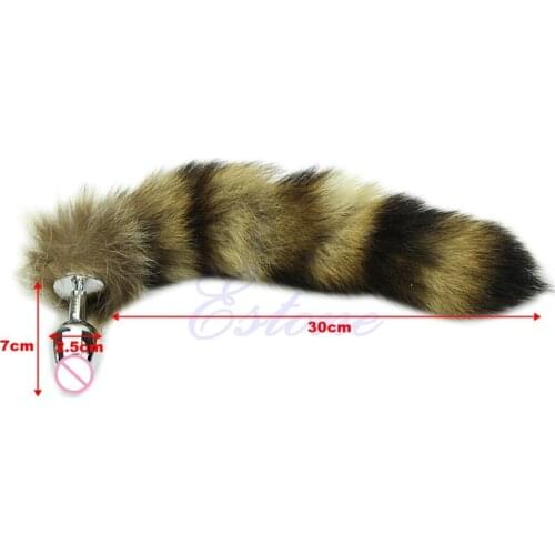 1PC Metal Anal Toys Cat Tail Anal Plug Erotic Toys Butt Plug Sex Toys for Woman And Men Sexy Butt Plug Adult Sex Toy