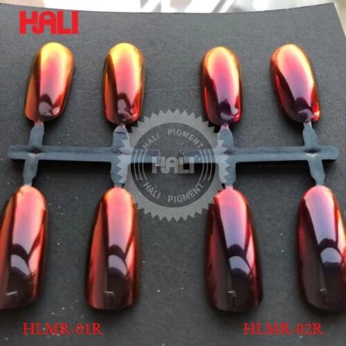 Black rose Hypershift pearls super colorshift pigment chameleon powder for nail,item:HLMR-02R,color:gold/black/red,1lot=1g