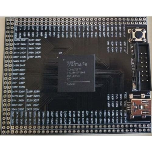 Xilinx FPGA development board spartan6 xc6slx16 xc6slx25 core board minimum system board
